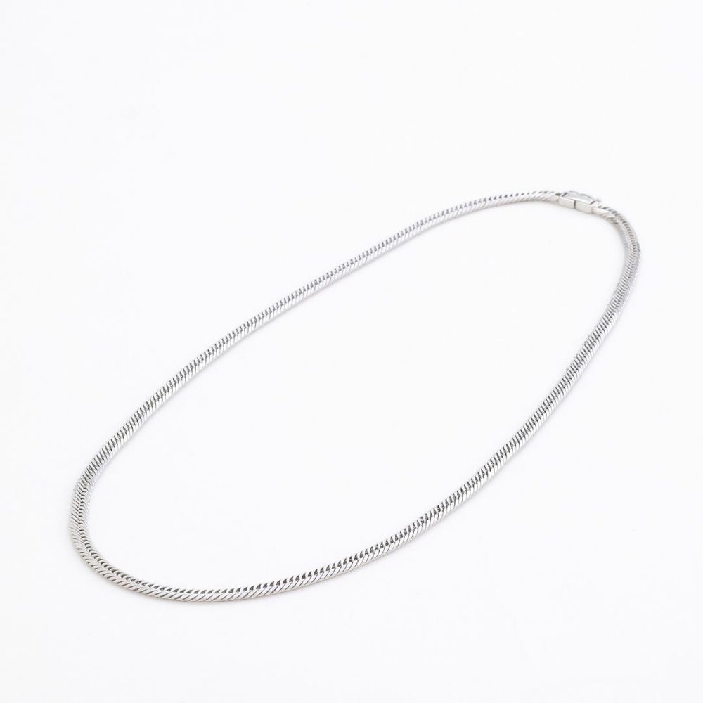 Pt900 喜平ネックレス 8面トリプル 27g 45cm 全体画像