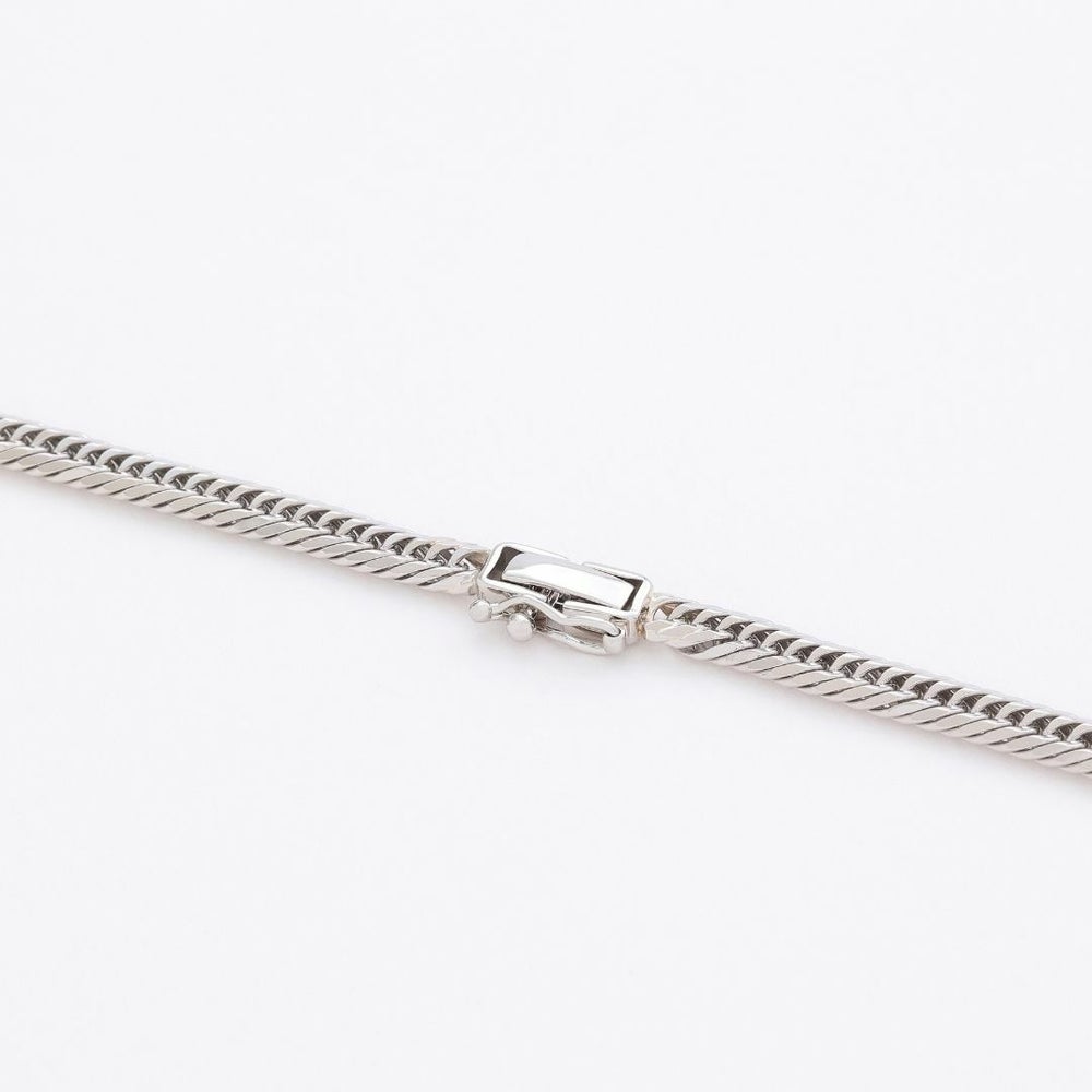 Pt900 喜平ネックレス 8面トリプル 33g 55cm 留め具画像